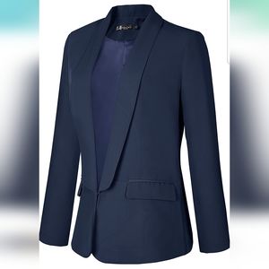 Navy blue women's blazer